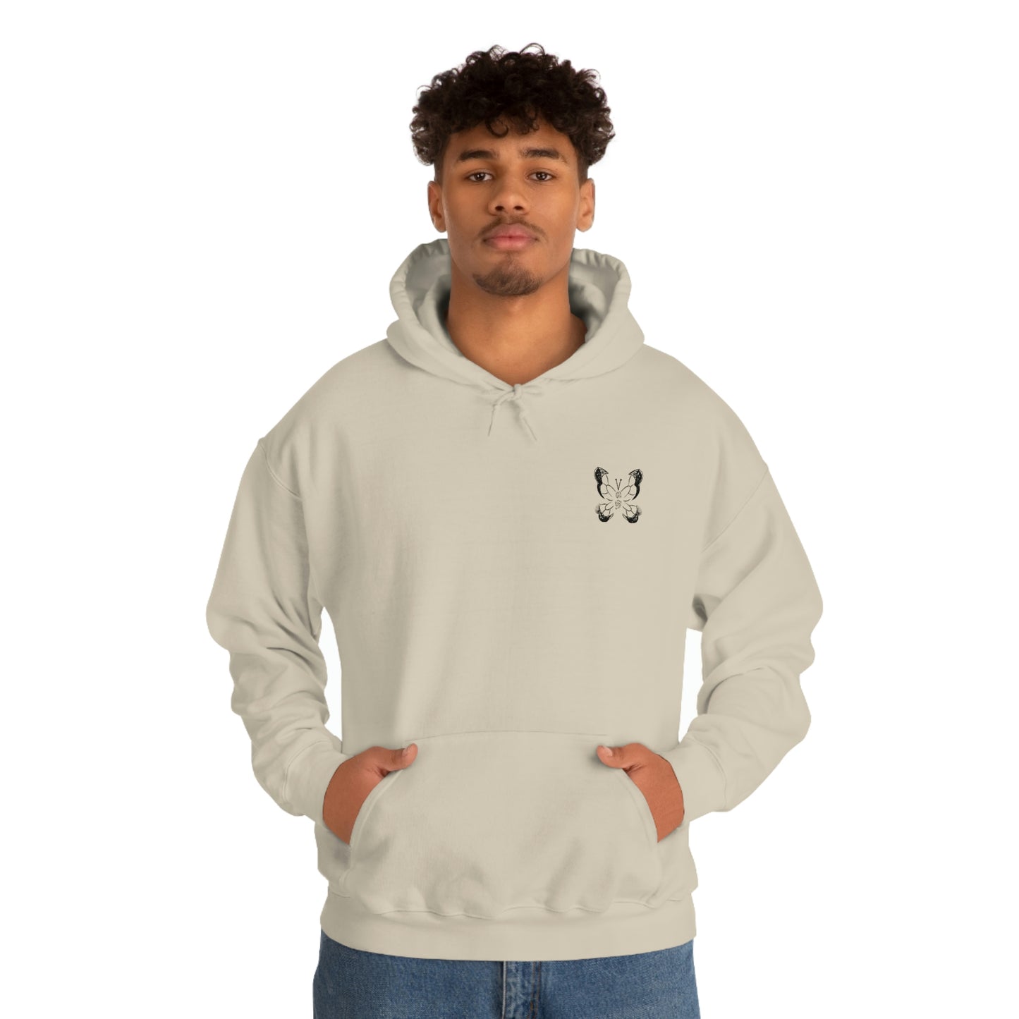 Butterfly Unisex Heavy Blend™ Hooded Sweatshirt