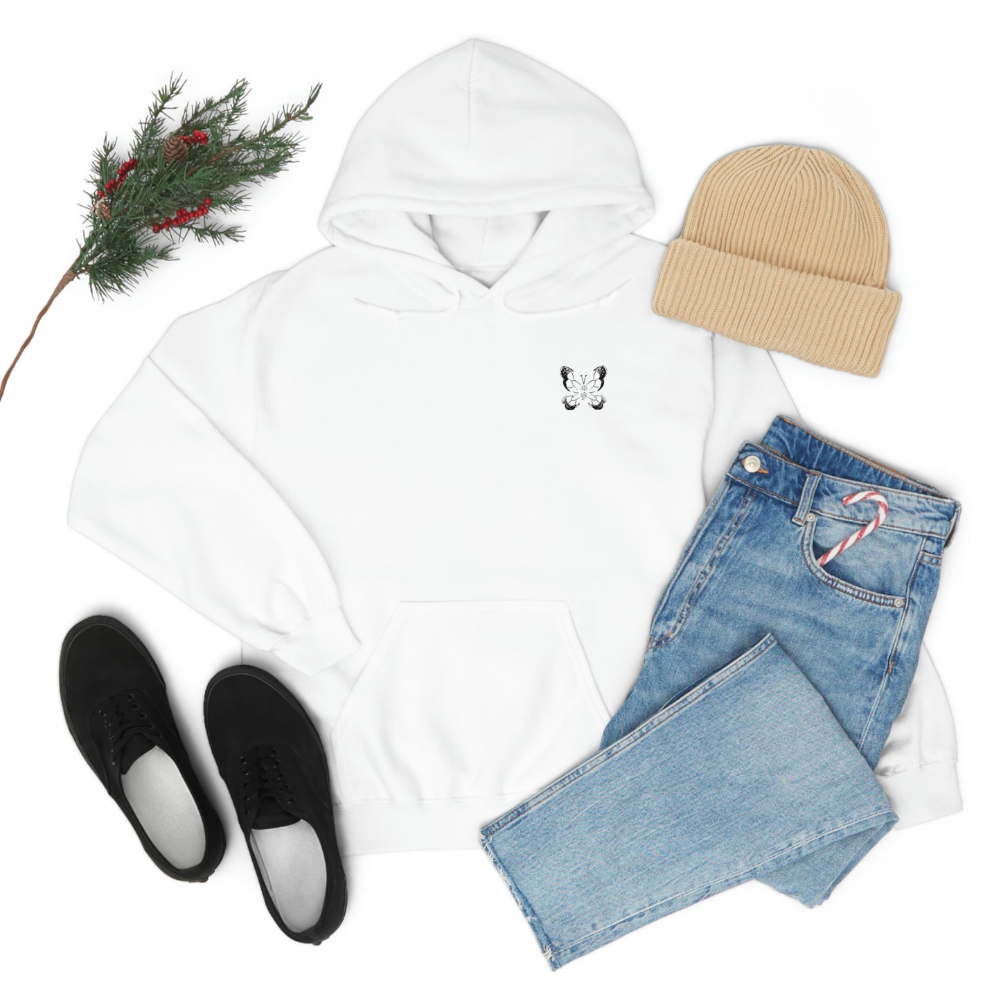 Butterfly Unisex Heavy Blend™ Hooded Sweatshirt