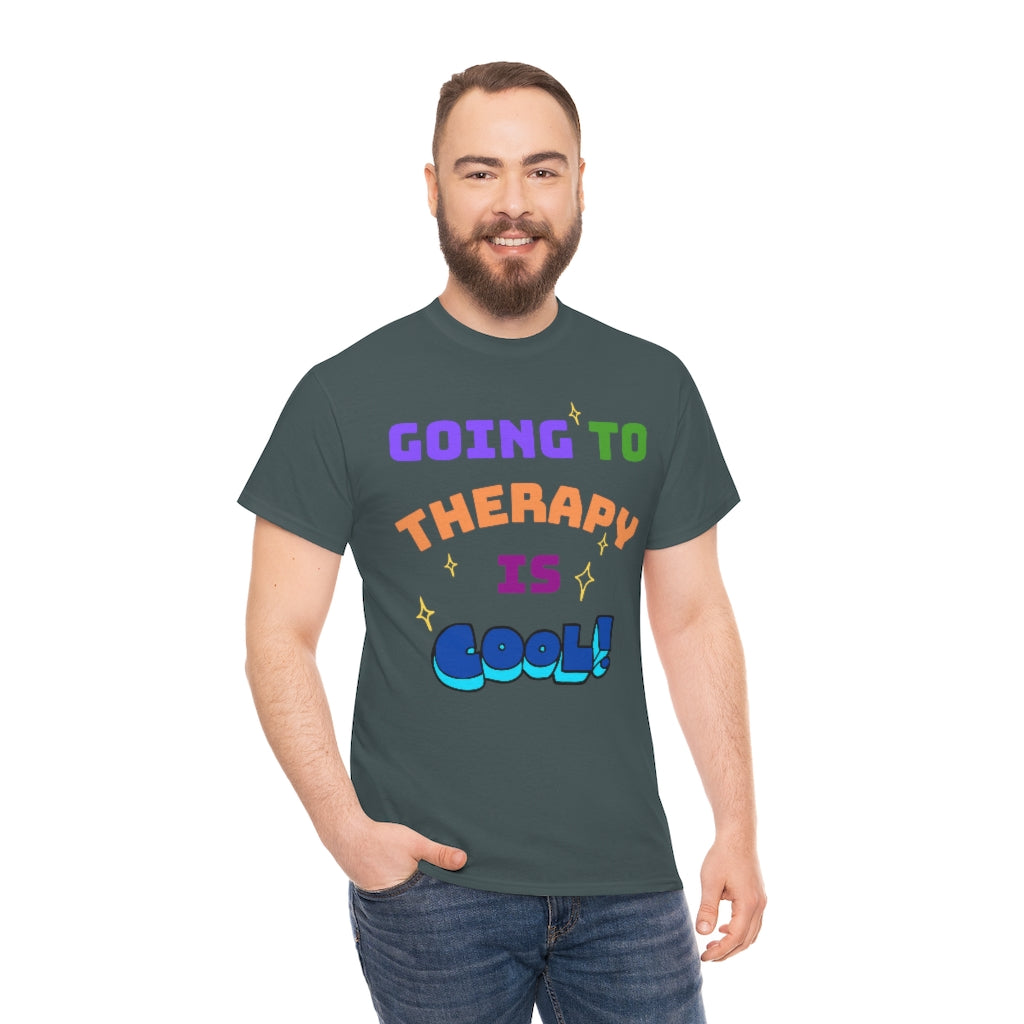 Going to Therapy is Cool - Adult T-Shirt