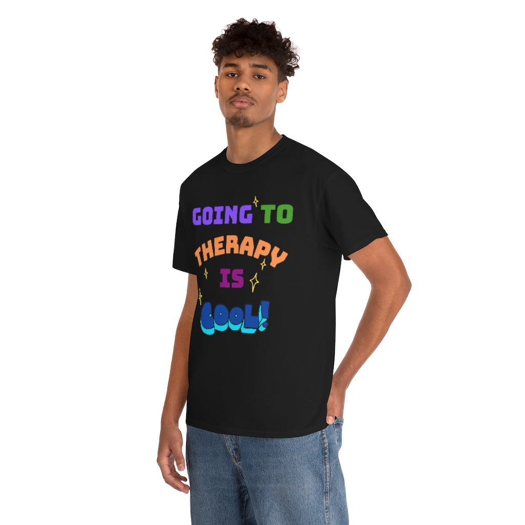 Going to Therapy is Cool - Adult T-Shirt