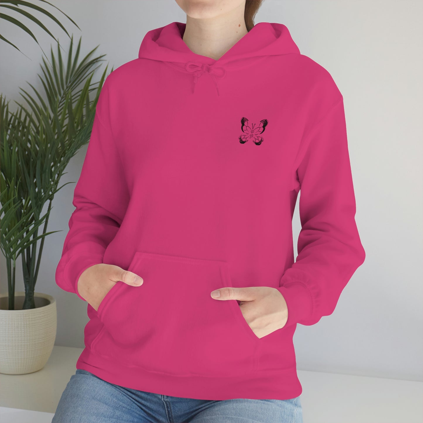 Butterfly Unisex Heavy Blend™ Hooded Sweatshirt