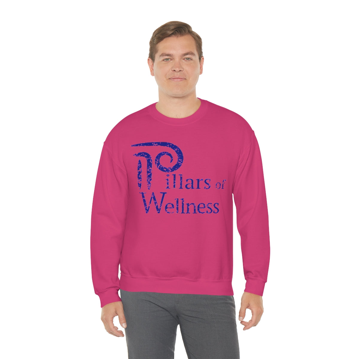 Pillars of Wellness - Unisex Heavy Blend™ Crewneck Sweatshirt