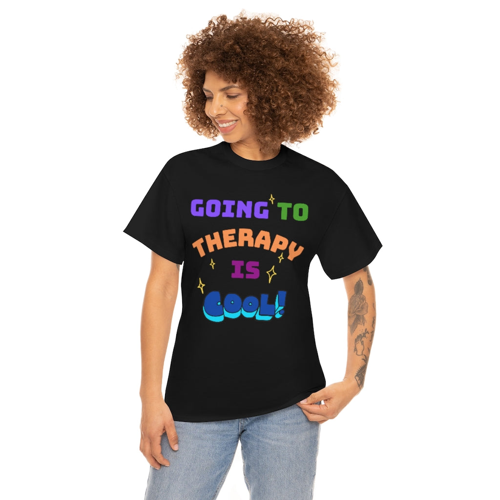 Going to Therapy is Cool - Adult T-Shirt