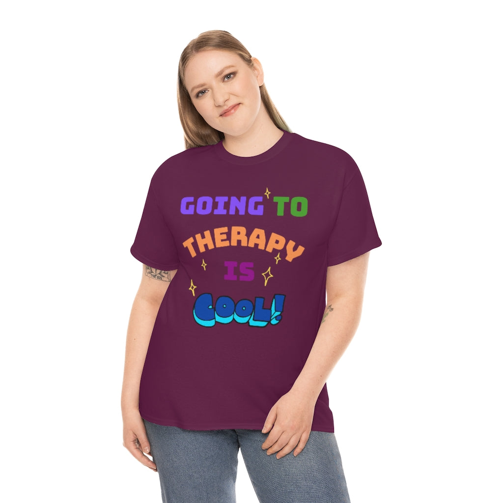 Going to Therapy is Cool - Adult T-Shirt
