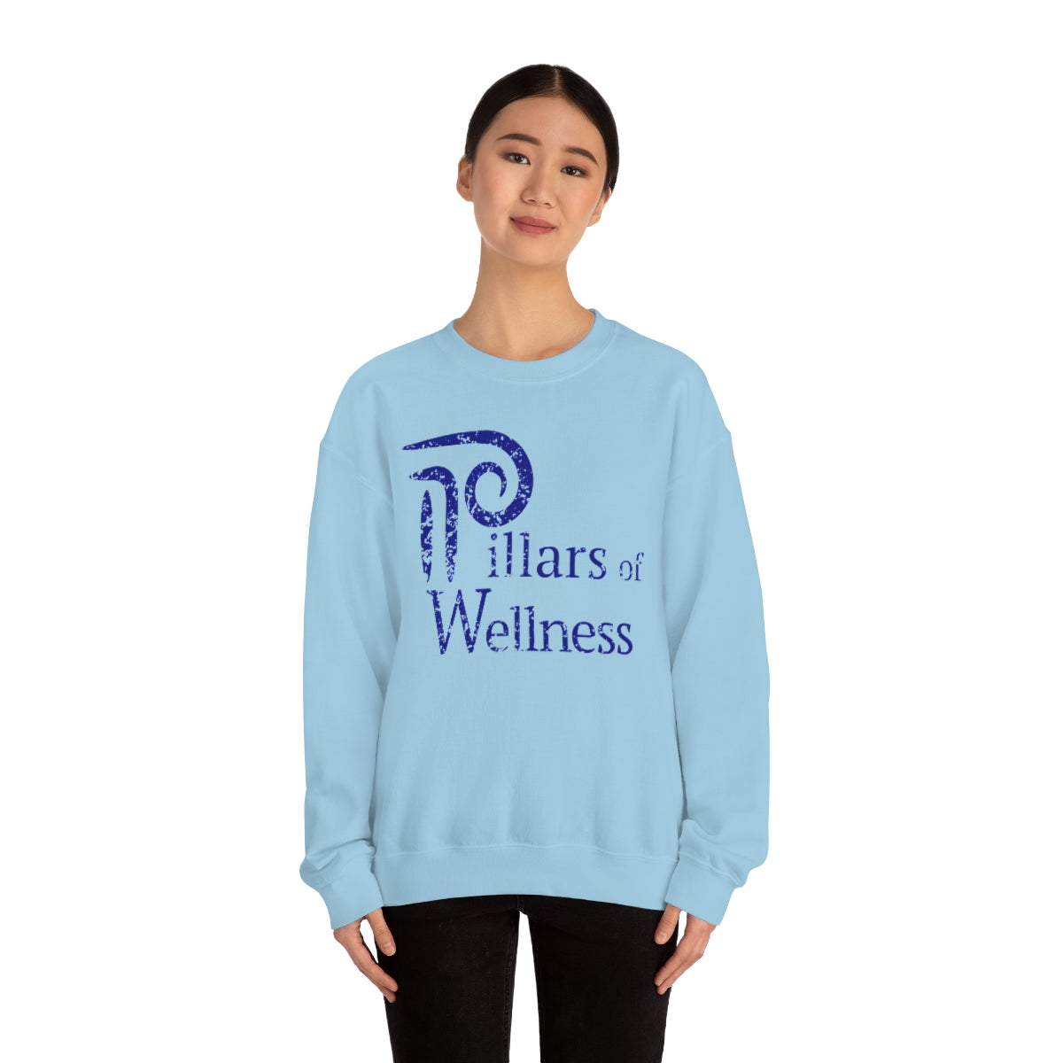 Pillars of Wellness - Unisex Heavy Blend™ Crewneck Sweatshirt