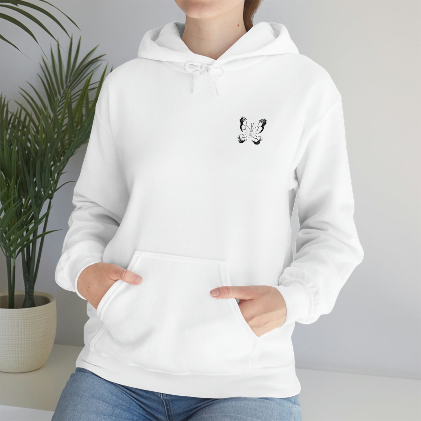 Butterfly Unisex Heavy Blend™ Hooded Sweatshirt