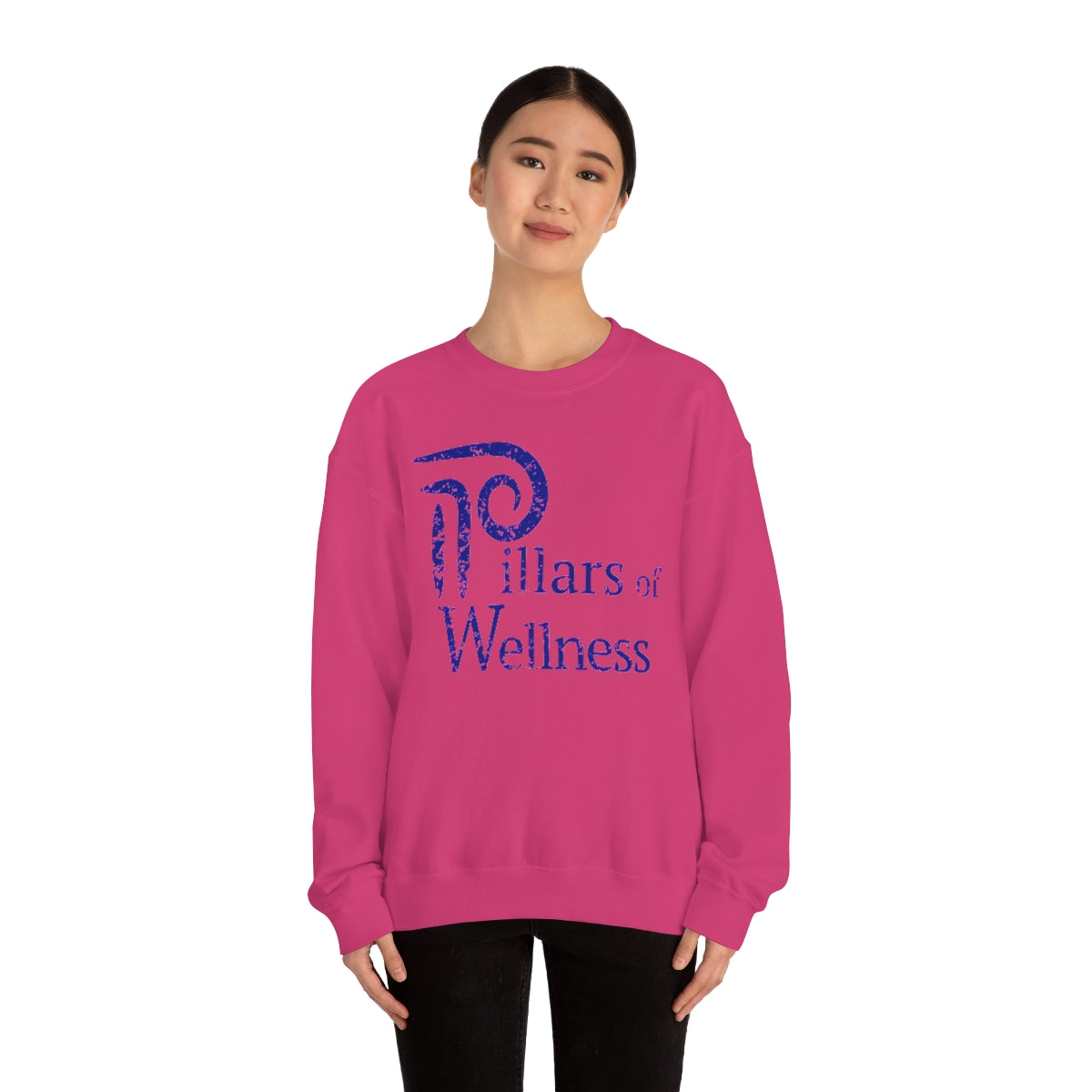 Pillars of Wellness - Unisex Heavy Blend™ Crewneck Sweatshirt