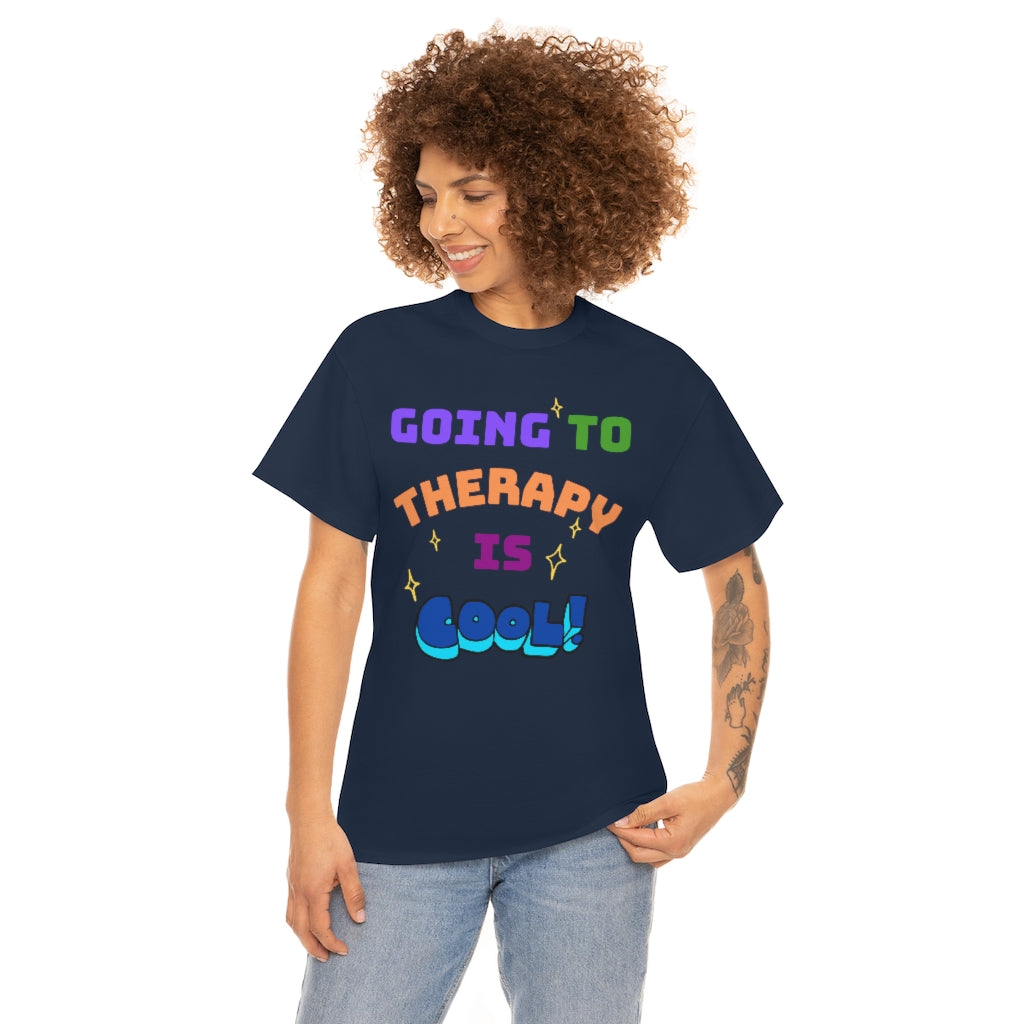 Going to Therapy is Cool - Adult T-Shirt