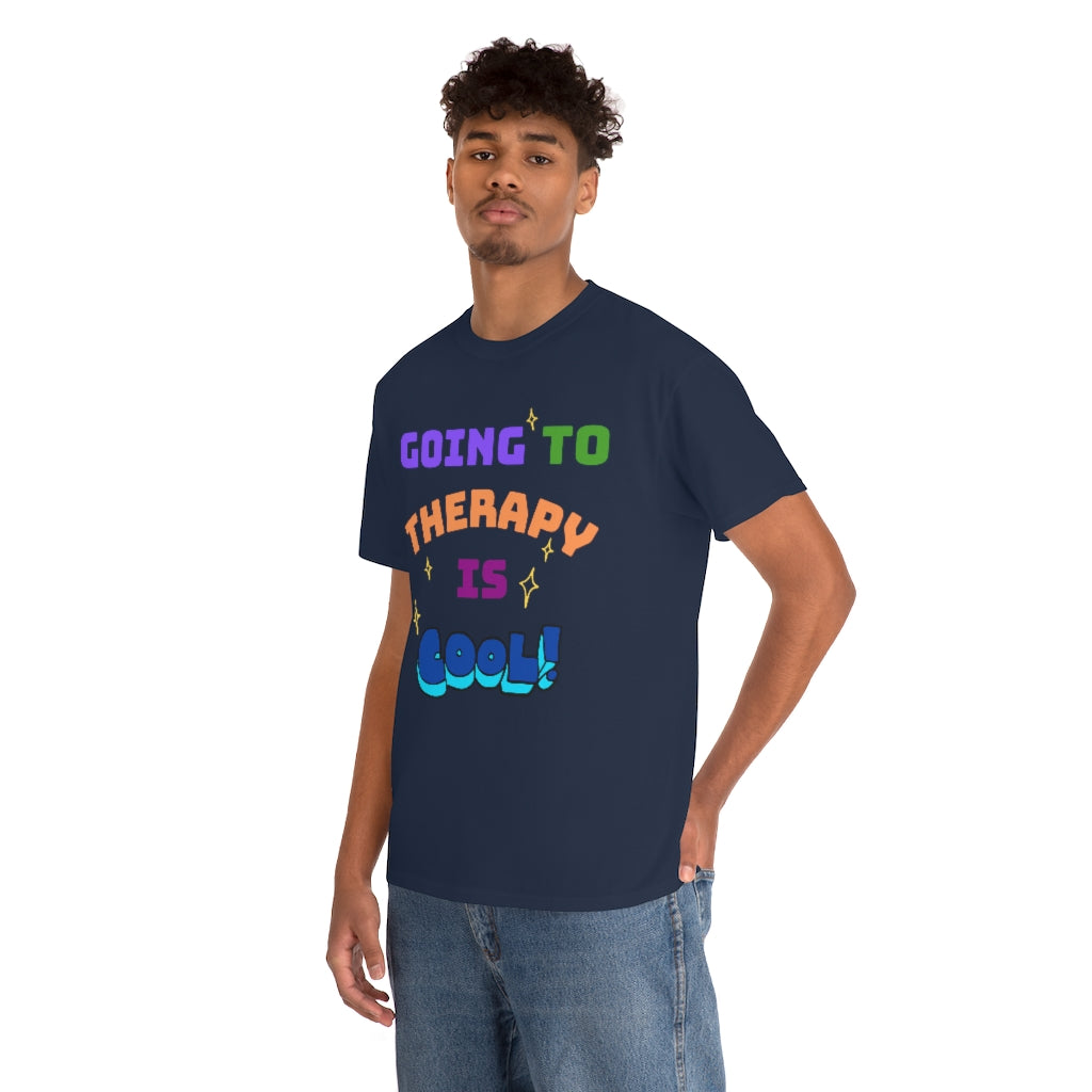 Going to Therapy is Cool - Adult T-Shirt