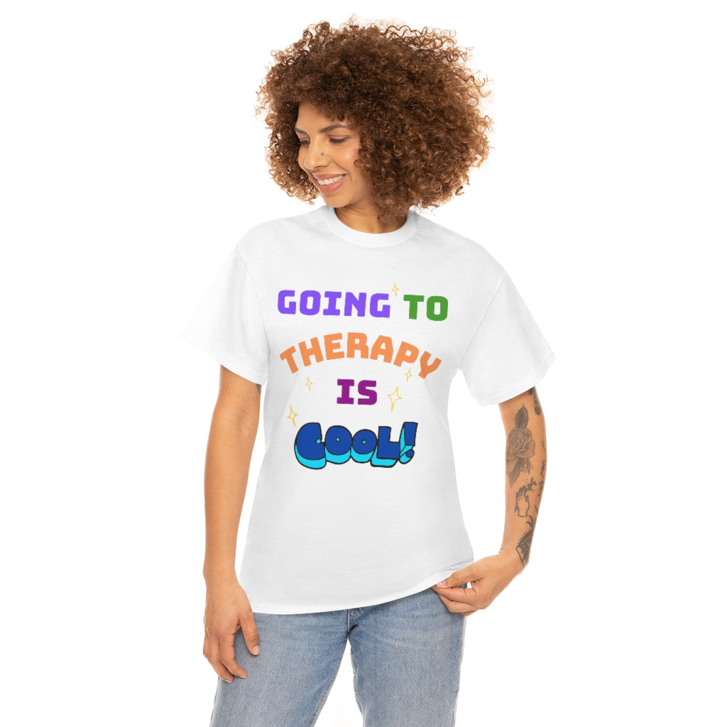 Going to Therapy is Cool - Adult T-Shirt