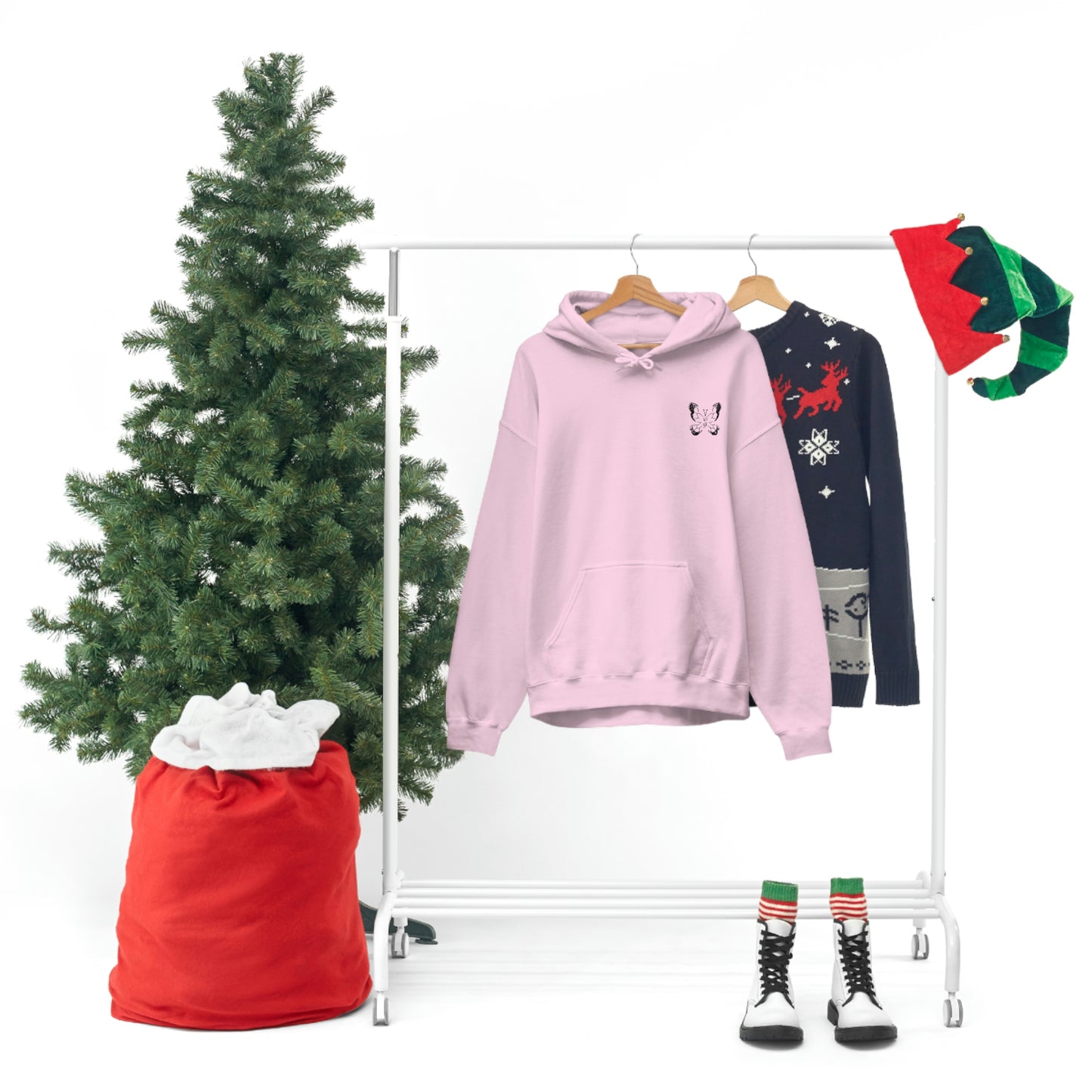 Butterfly Unisex Heavy Blend™ Hooded Sweatshirt