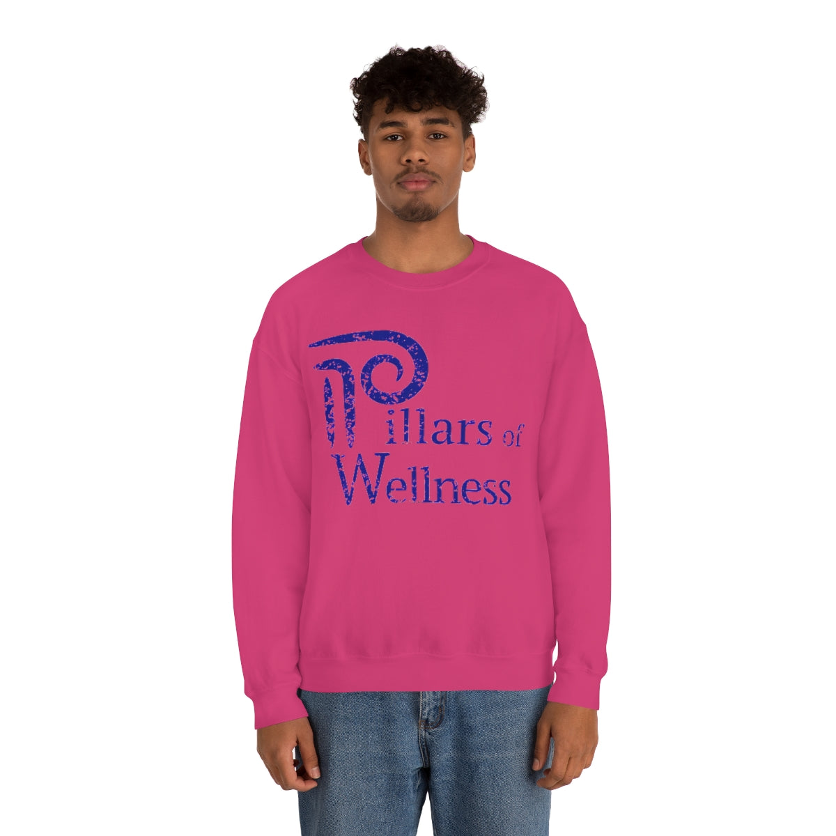 Pillars of Wellness - Unisex Heavy Blend™ Crewneck Sweatshirt