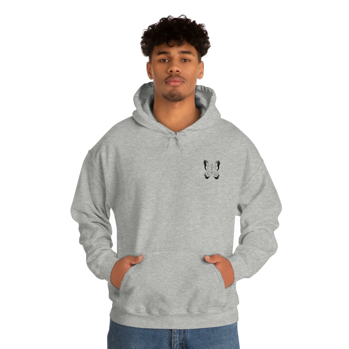Butterfly Unisex Heavy Blend™ Hooded Sweatshirt