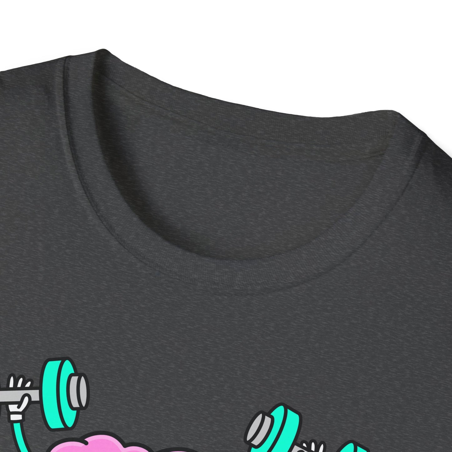 Working on my mental health Unisex Softstyle T-Shirt
