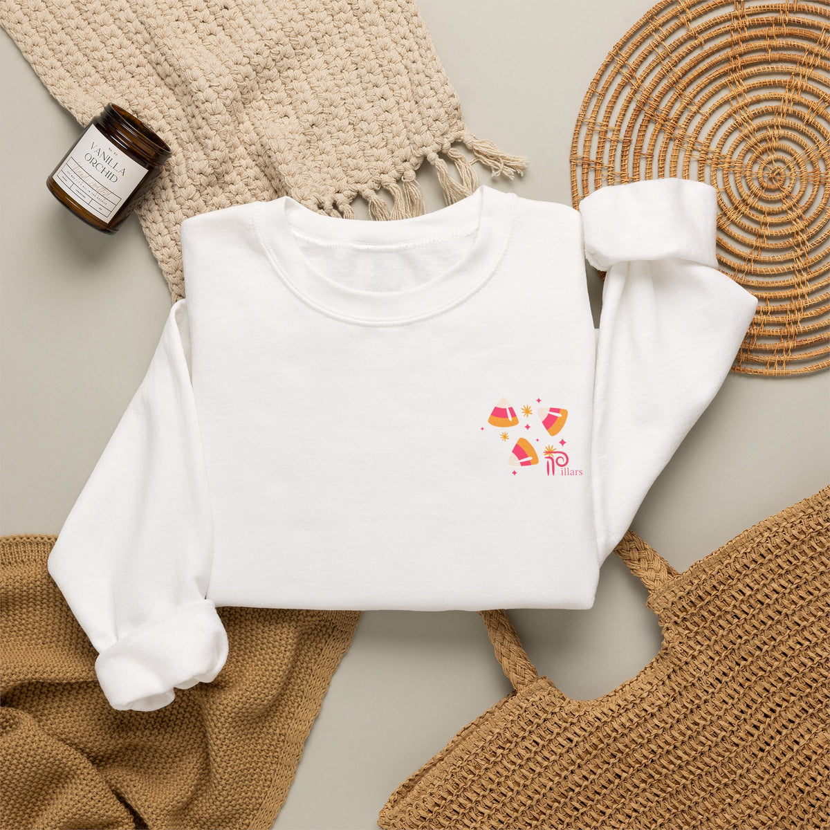 Candy Corn Unisex Heavy Blend™ Crewneck Sweatshirt