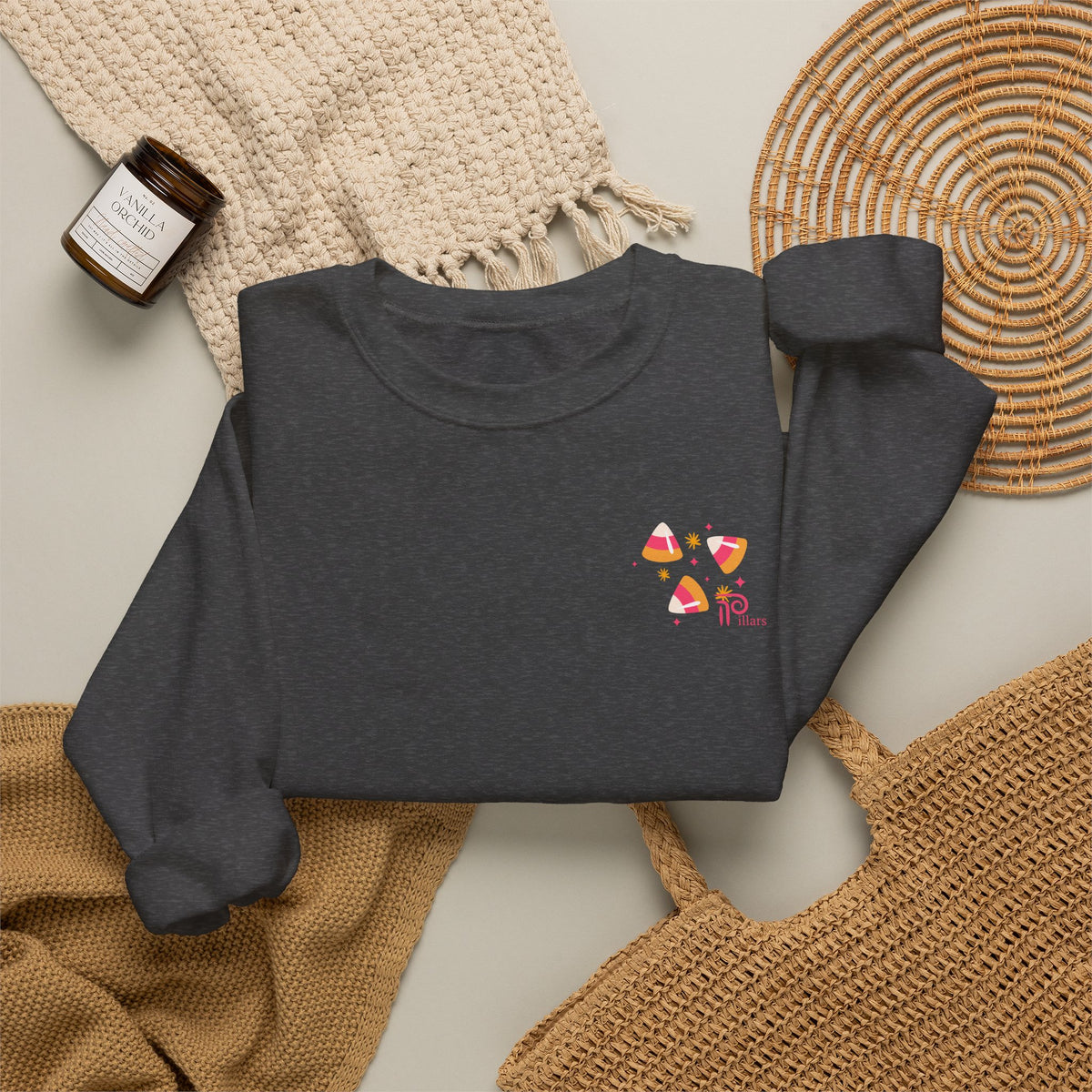 Candy Corn Unisex Heavy Blend™ Crewneck Sweatshirt