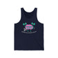 Working on my mental health Unisex Jersey Tank