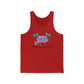 Working on my mental health Unisex Jersey Tank