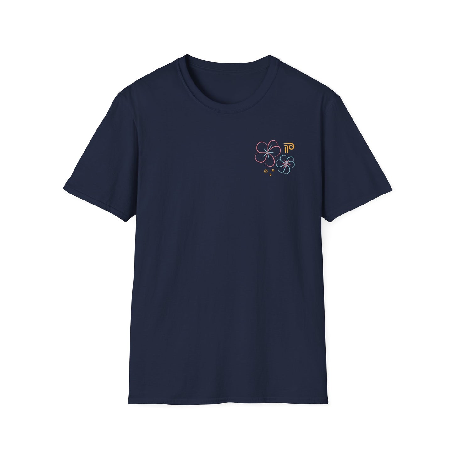 Flower P Unisex Softstyle T-Shirt