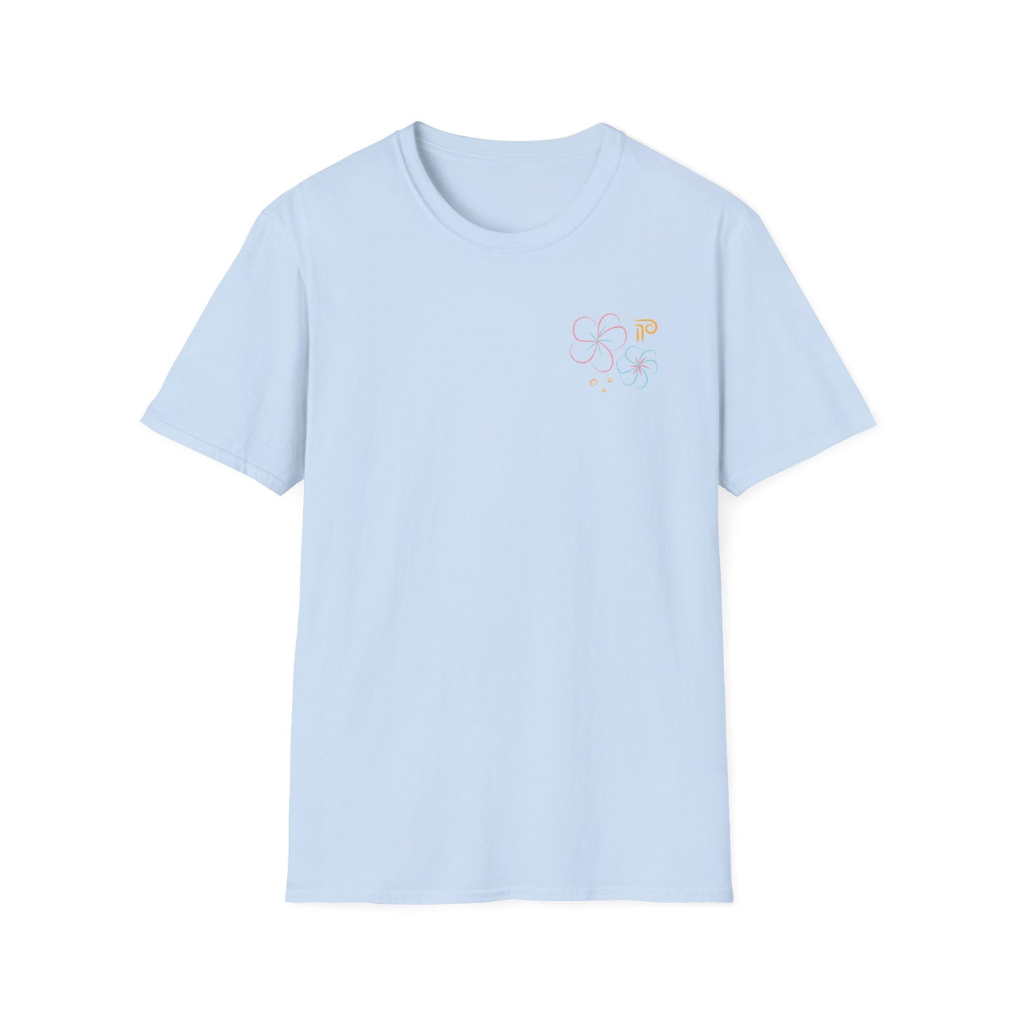 Flower P Unisex Softstyle T-Shirt