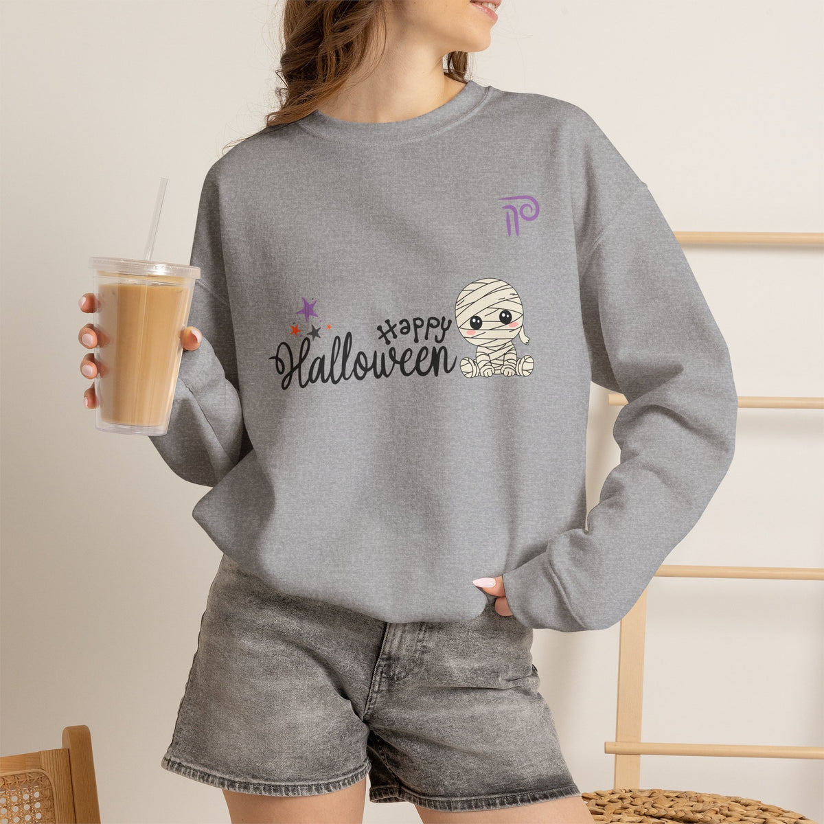 Happy Halloween Unisex Heavy Blend™ Crewneck Sweatshirt