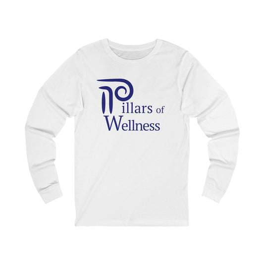 Unisex Pillars of Wellness Long Sleeve Tee