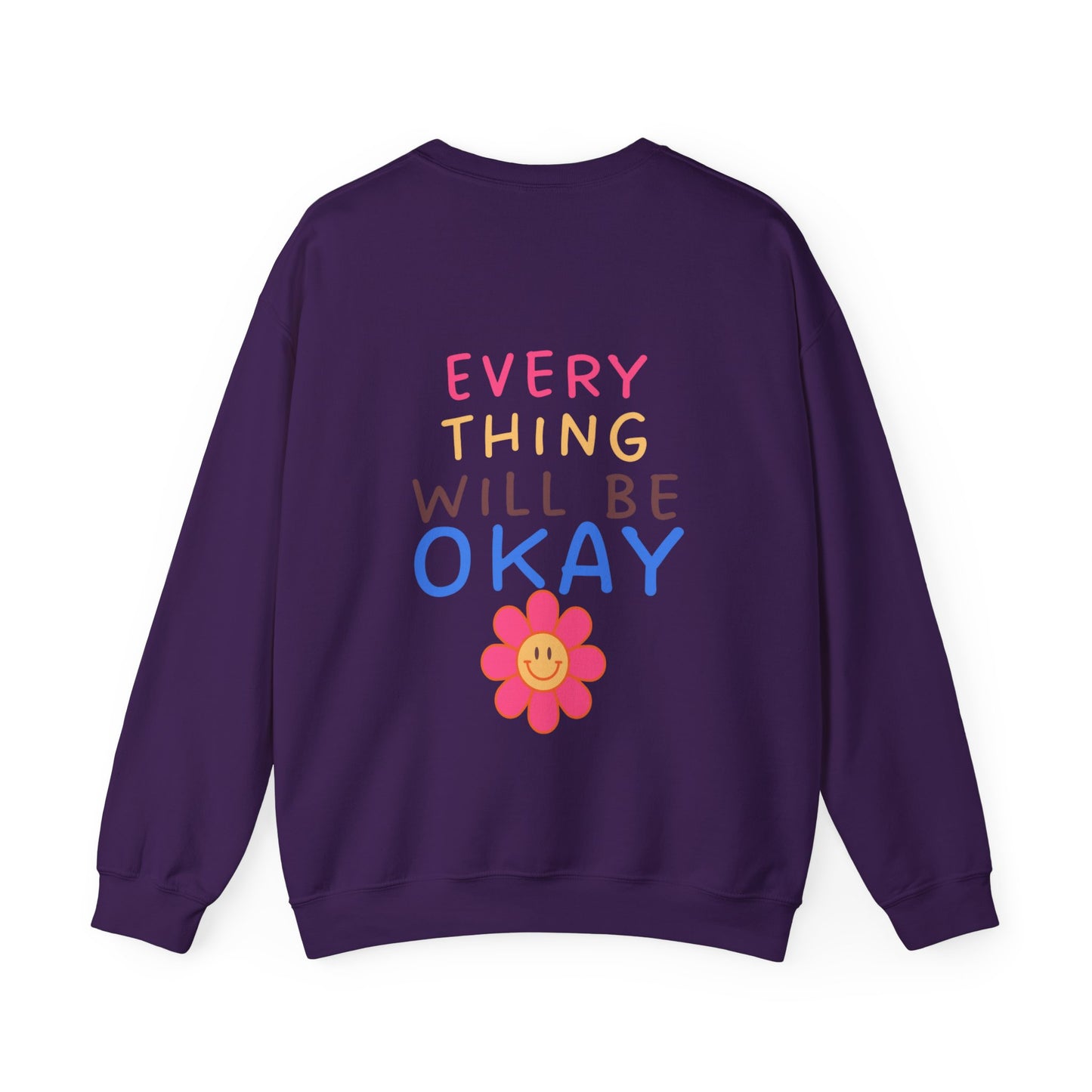 Everything Will Be Okay Unisex Heavy Blend™ Crewneck Sweatshirt