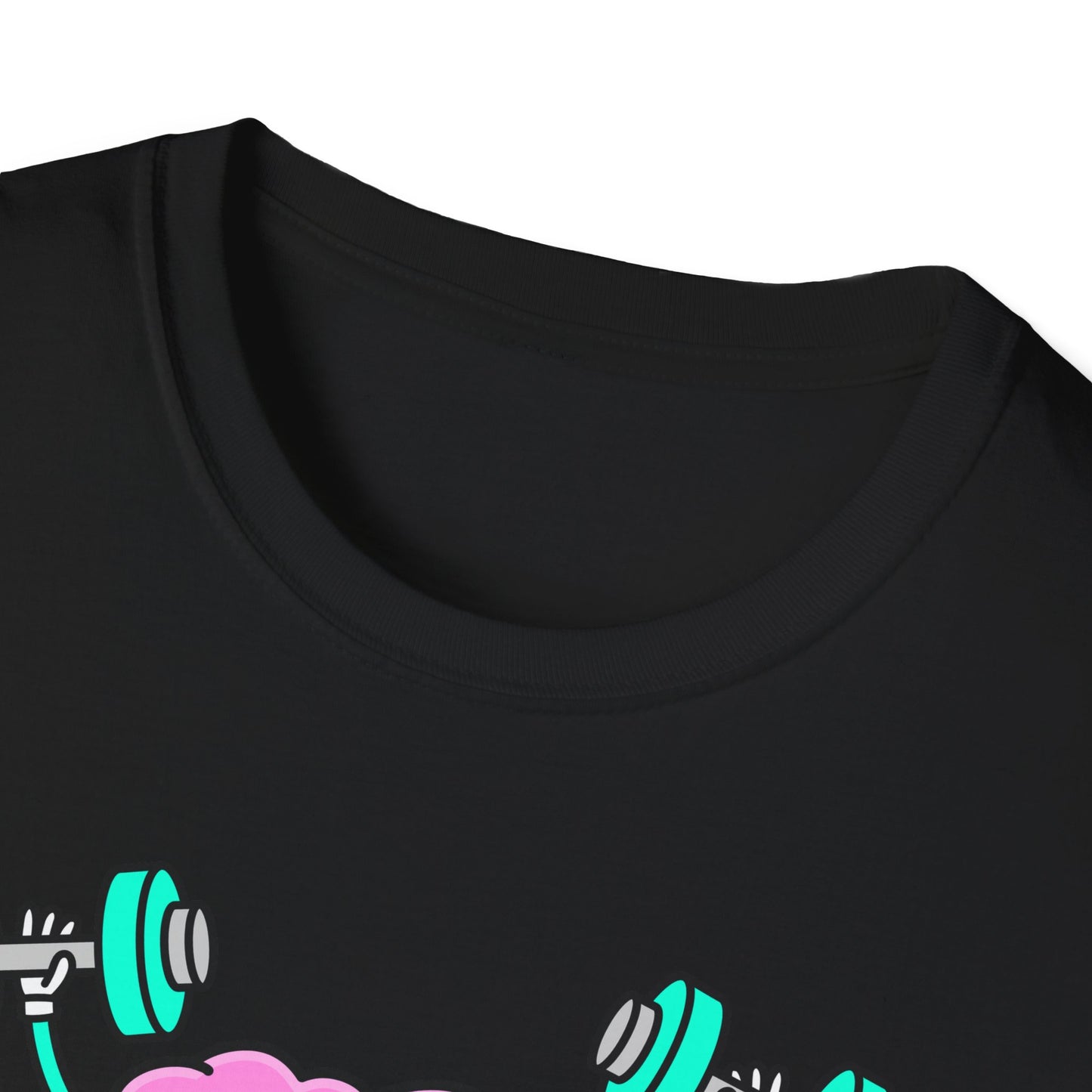 Working on my mental health Unisex Softstyle T-Shirt