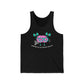 Working on my mental health Unisex Jersey Tank