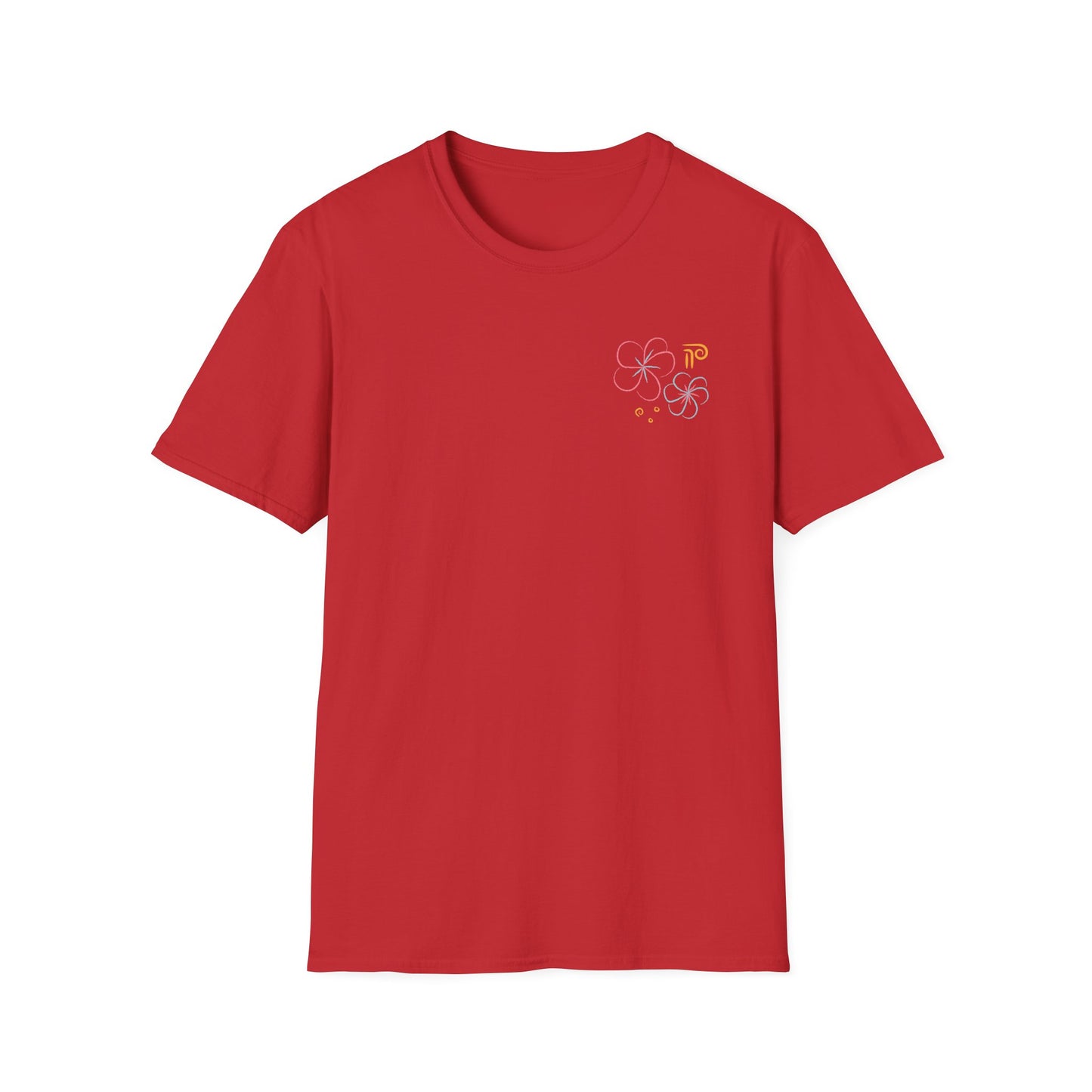 Flower P Unisex Softstyle T-Shirt