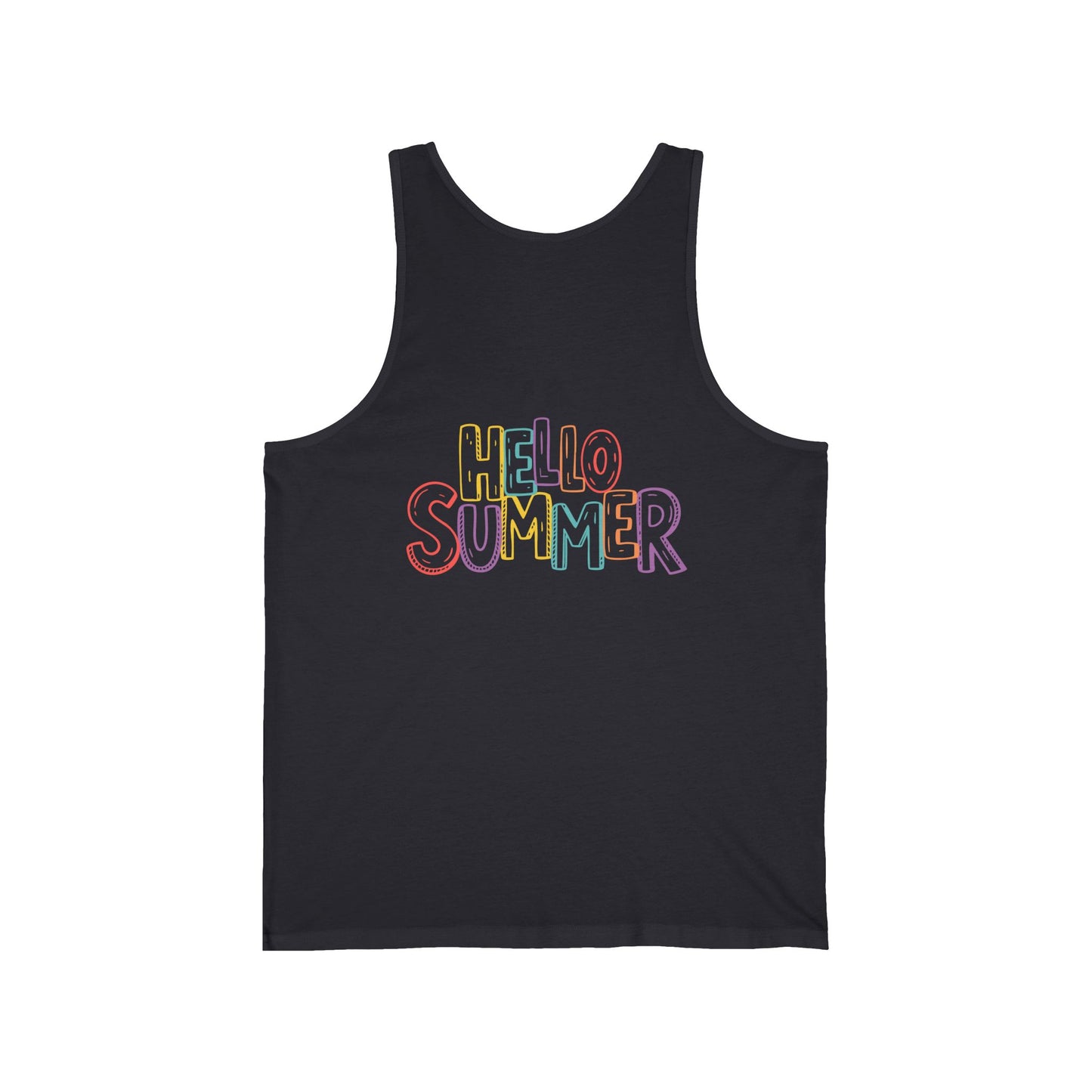 Hello Summer Unisex Jersey Tank