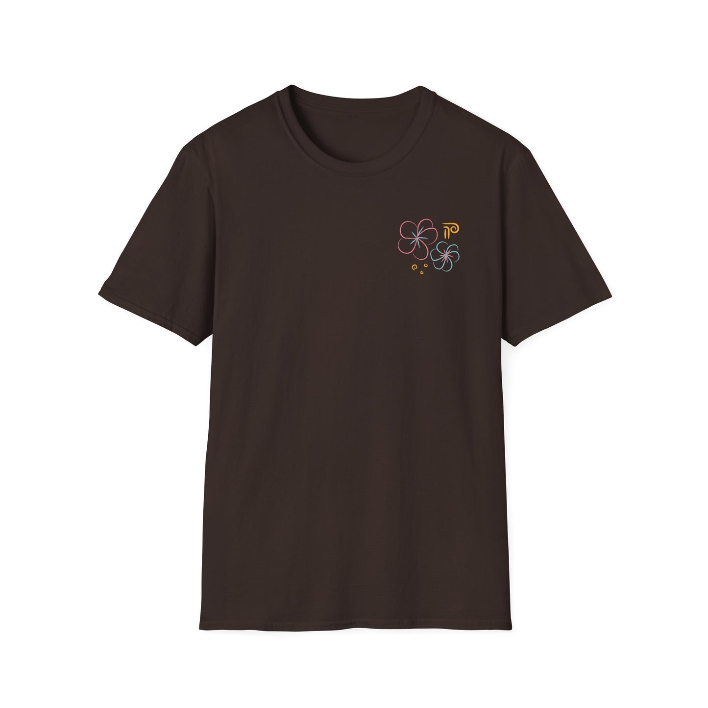 Flower P Unisex Softstyle T-Shirt