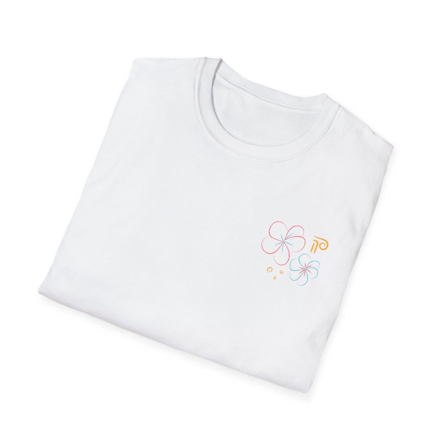 Flower P Unisex Softstyle T-Shirt