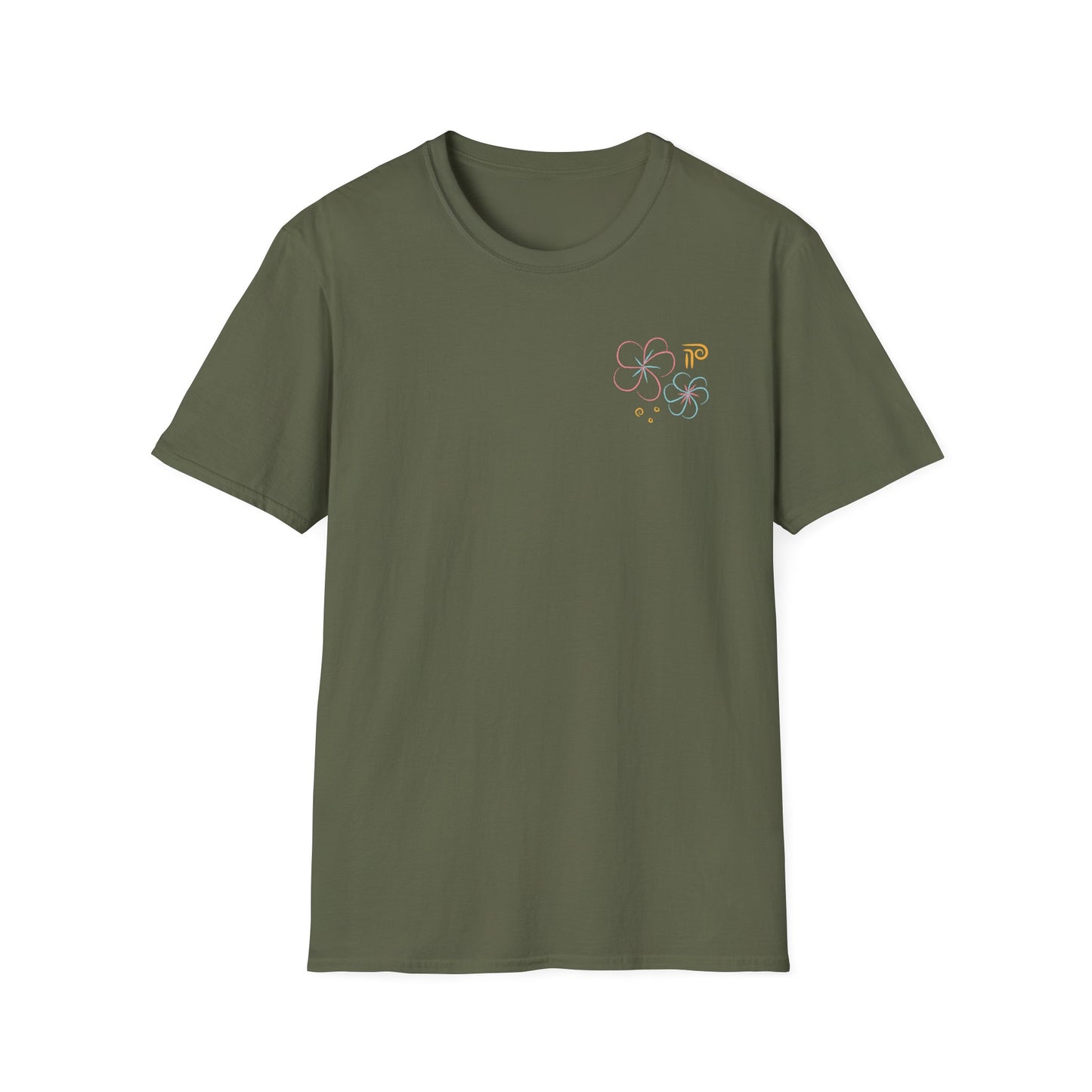 Flower P Unisex Softstyle T-Shirt