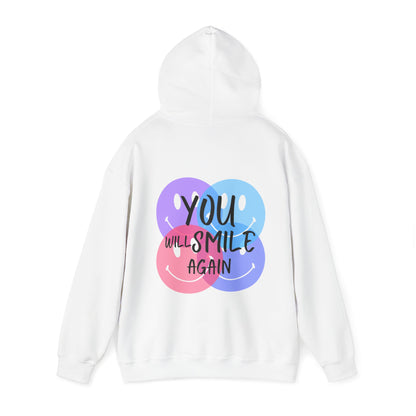 You Will Smile Again Unisex Heavy Blend™ Hooded Sweatshirt