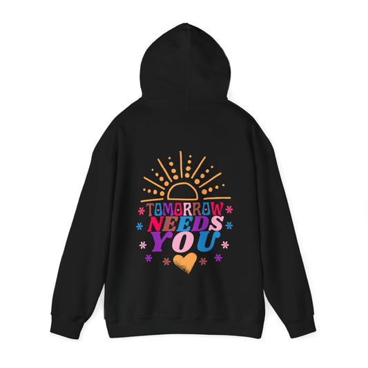 Tomorrow Needs You Unisex Heavy Blend™ Hooded Sweatshirt