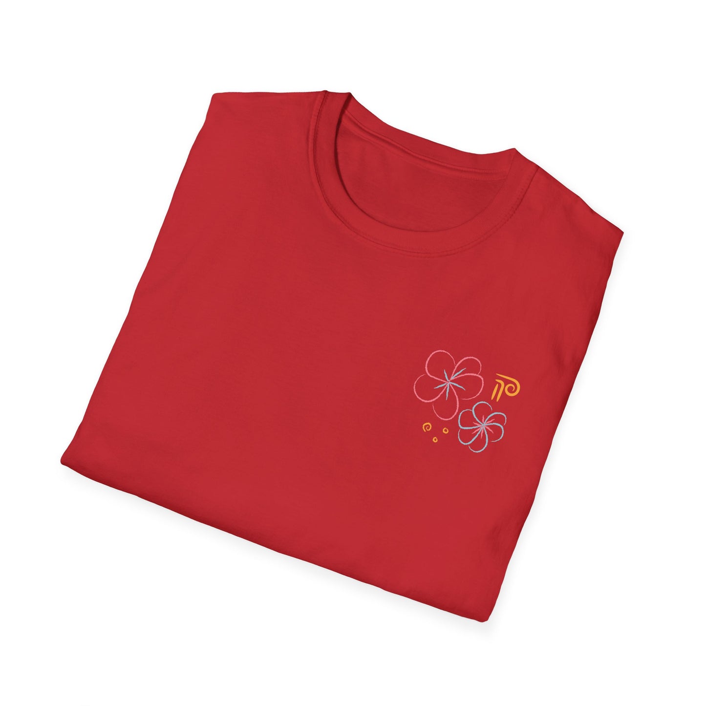 Flower P Unisex Softstyle T-Shirt