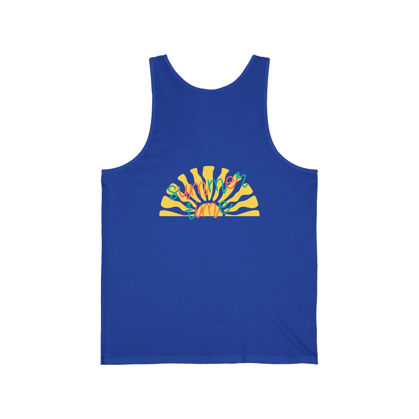 Summer Time Unisex Jersey Tank