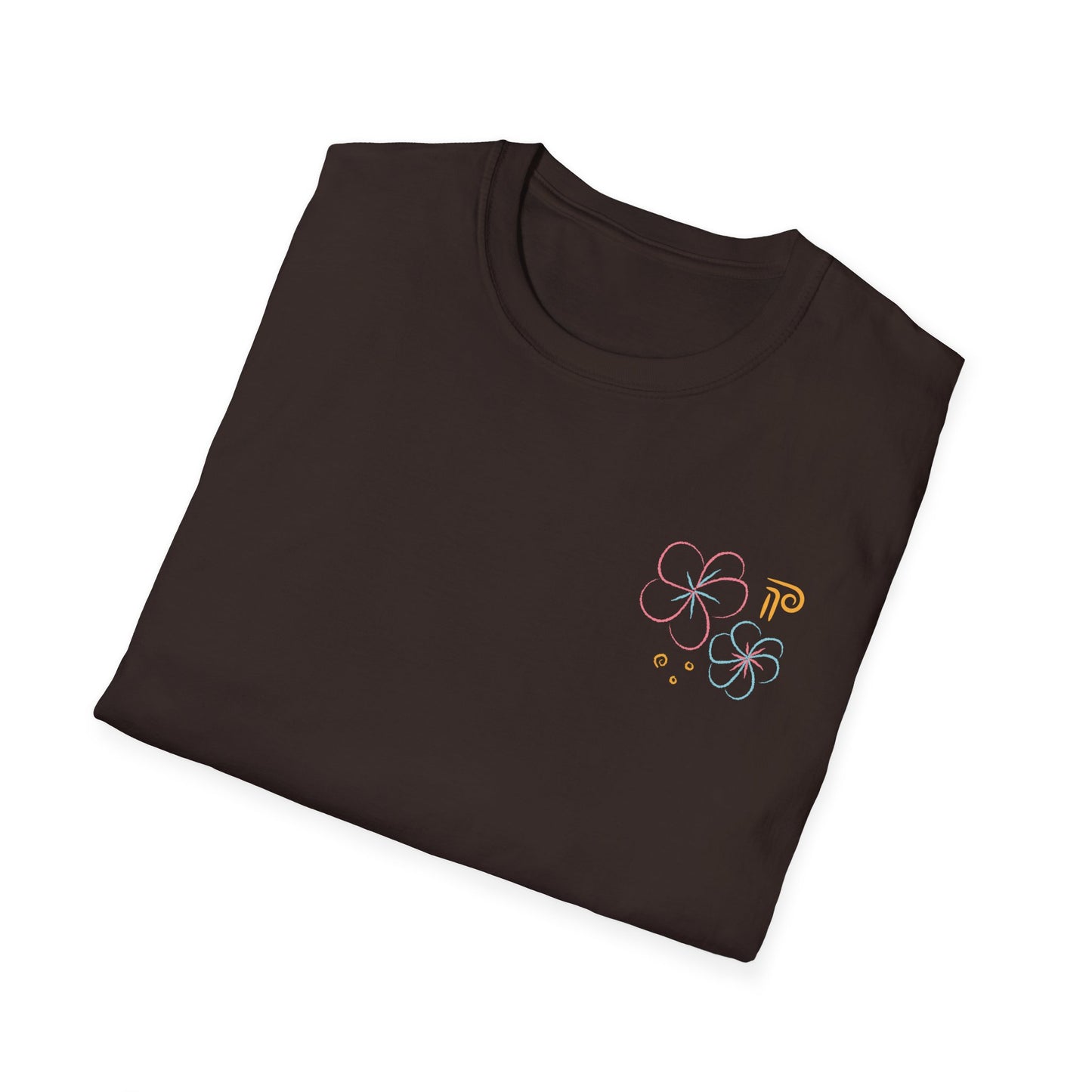 Flower P Unisex Softstyle T-Shirt