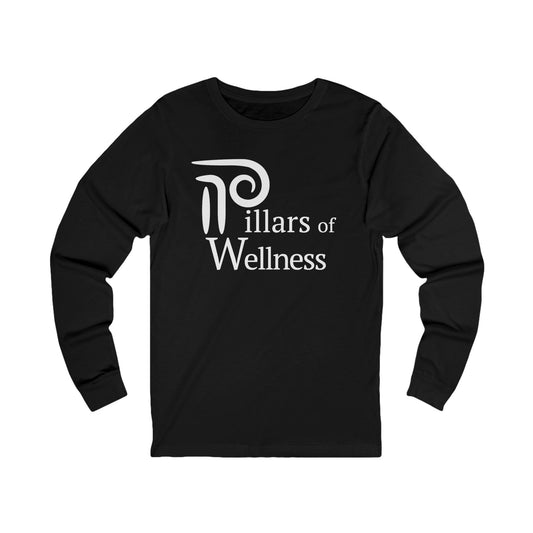 Unisex Pillars of Wellness Long Sleeve Tee