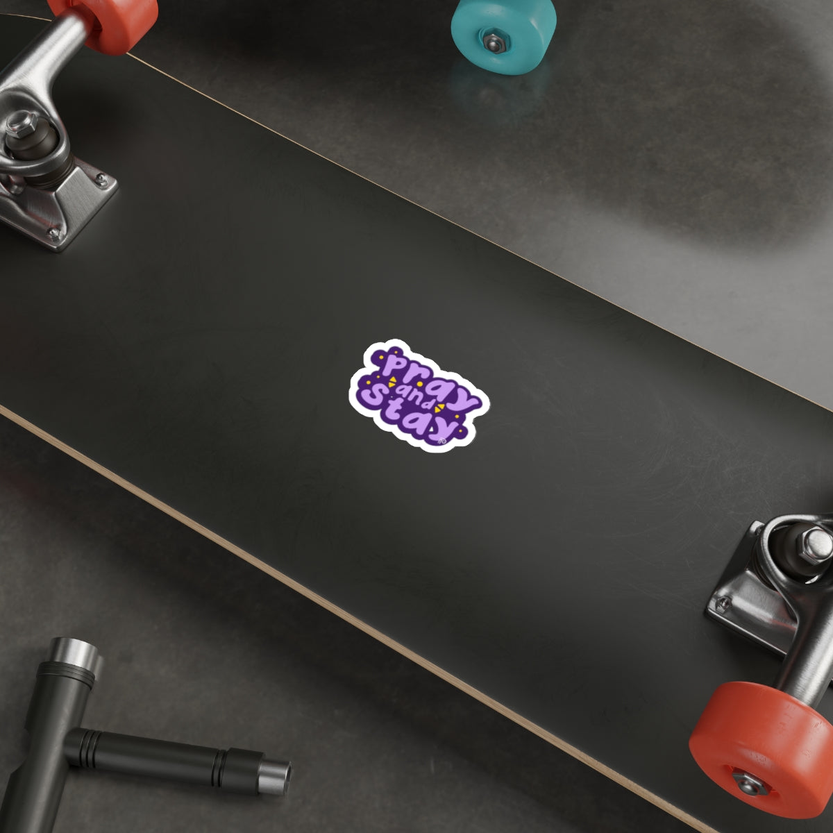 Pray and Stay - Sticker