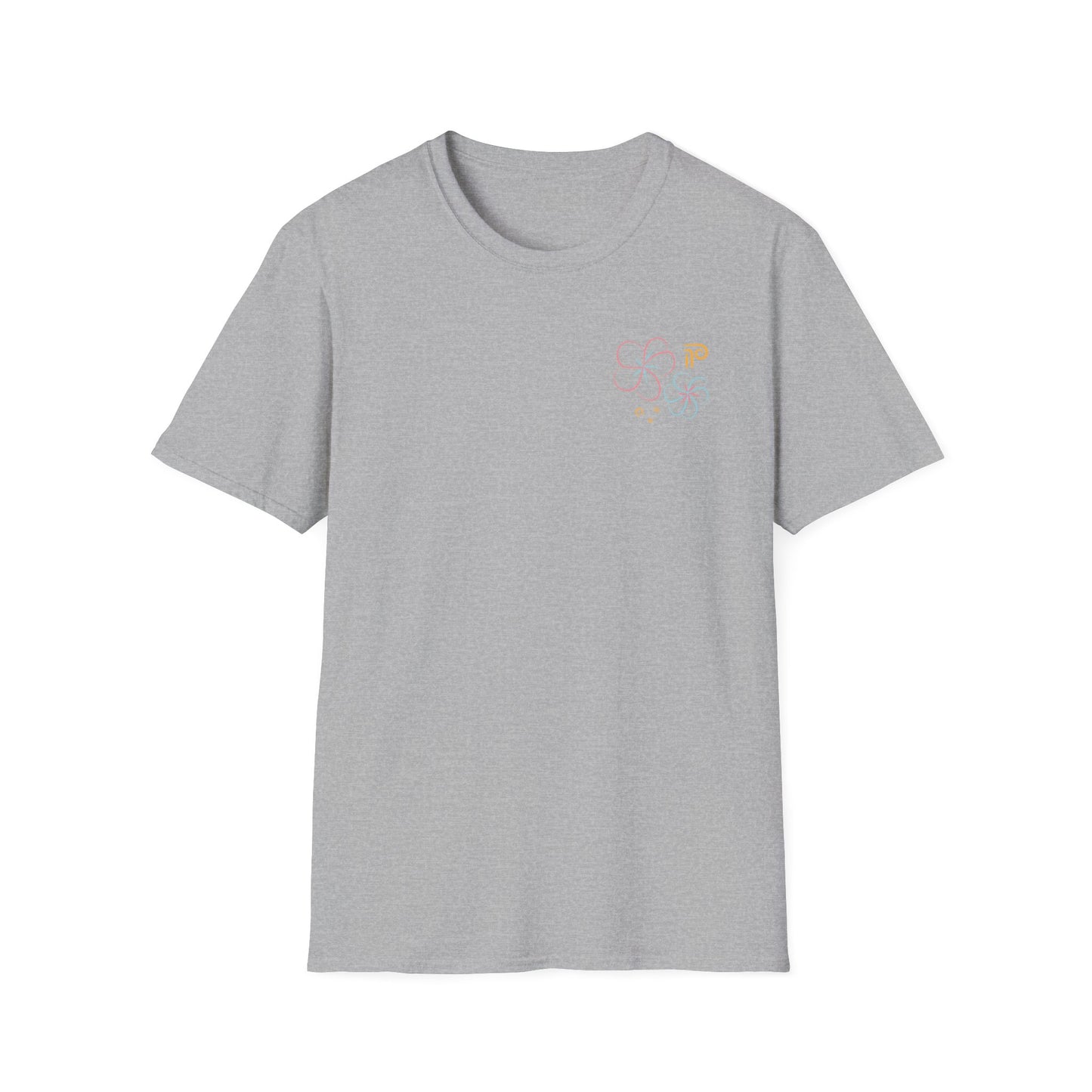 Flower P Unisex Softstyle T-Shirt