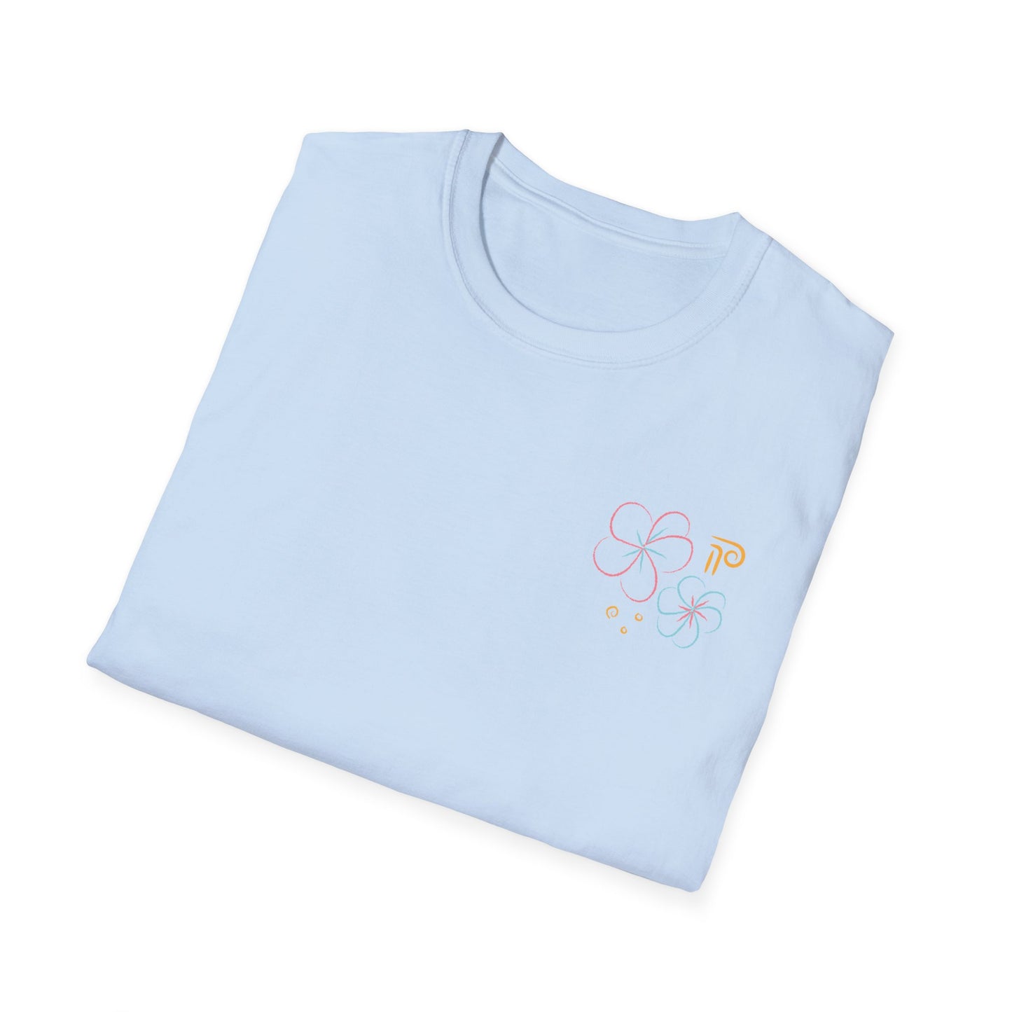 Flower P Unisex Softstyle T-Shirt