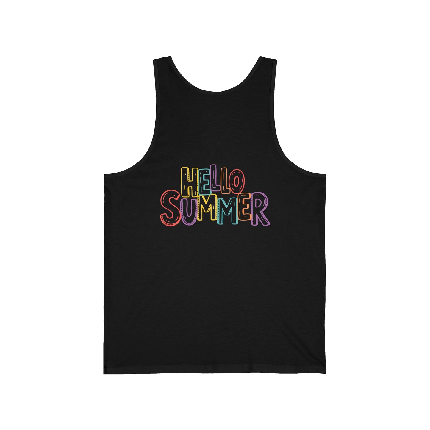 Hello Summer Unisex Jersey Tank