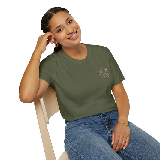 Flower P Unisex Softstyle T-Shirt
