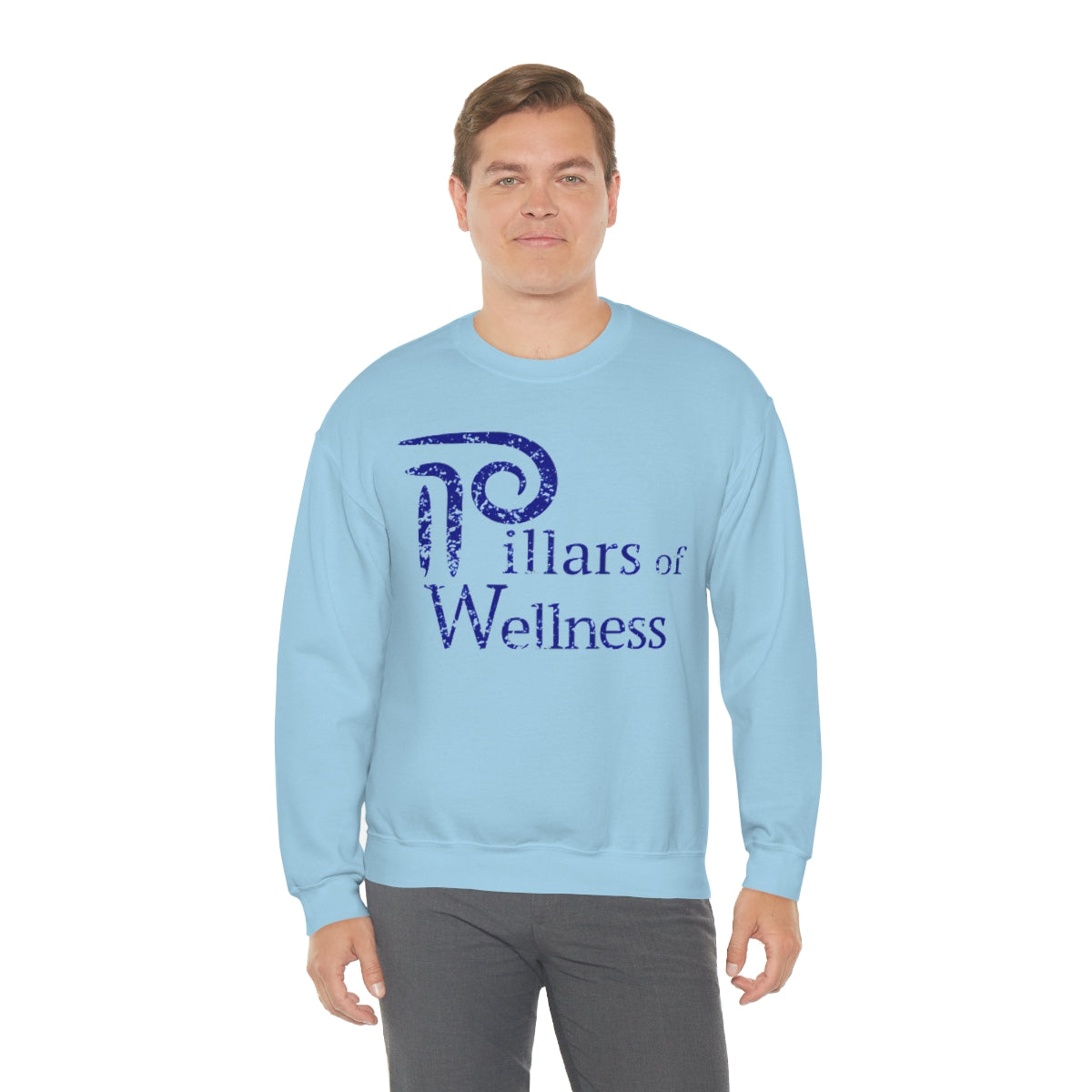 Pillars of Wellness - Unisex Heavy Blend™ Crewneck Sweatshirt