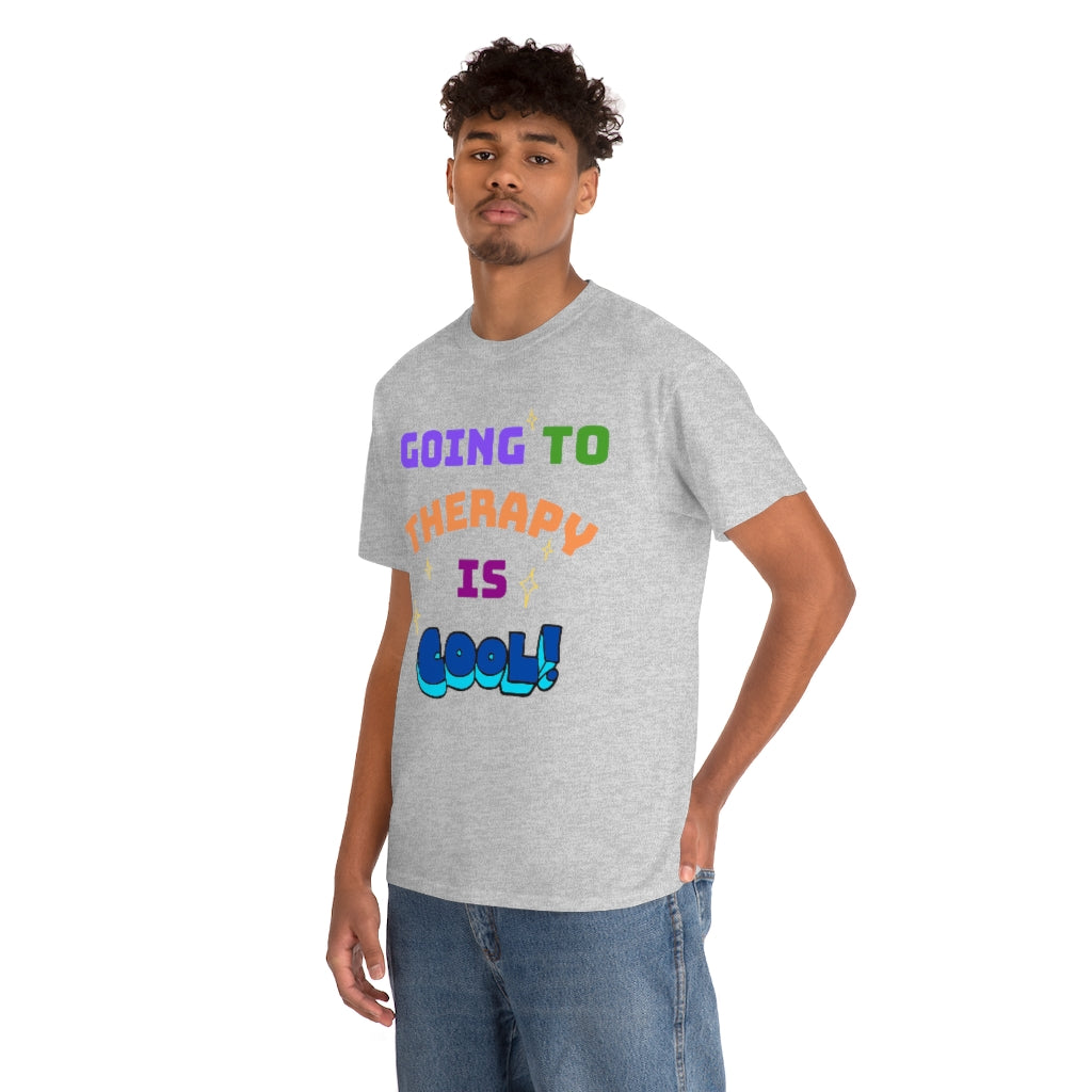 Going to Therapy is Cool - Adult T-Shirt
